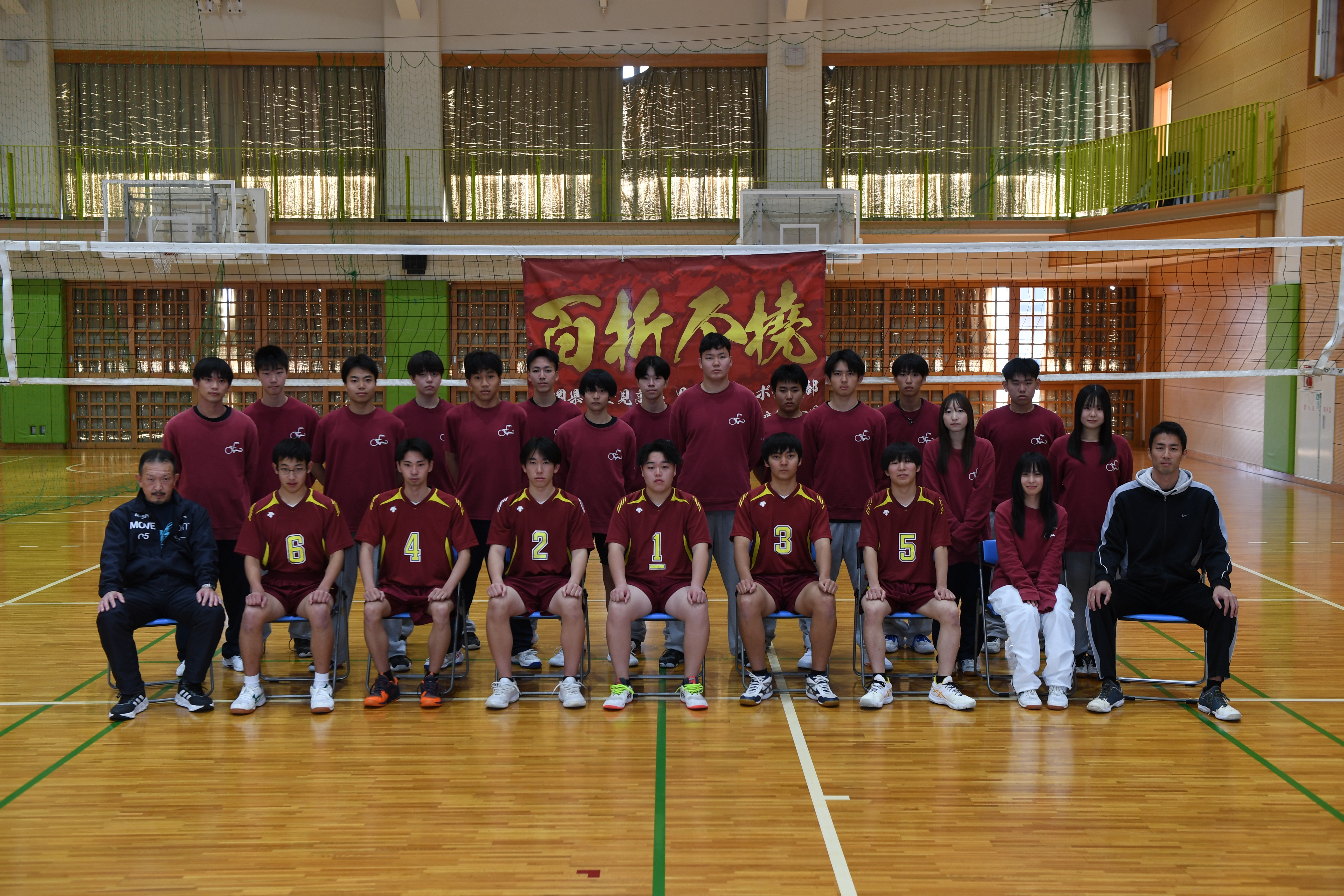 男子バレーボール部